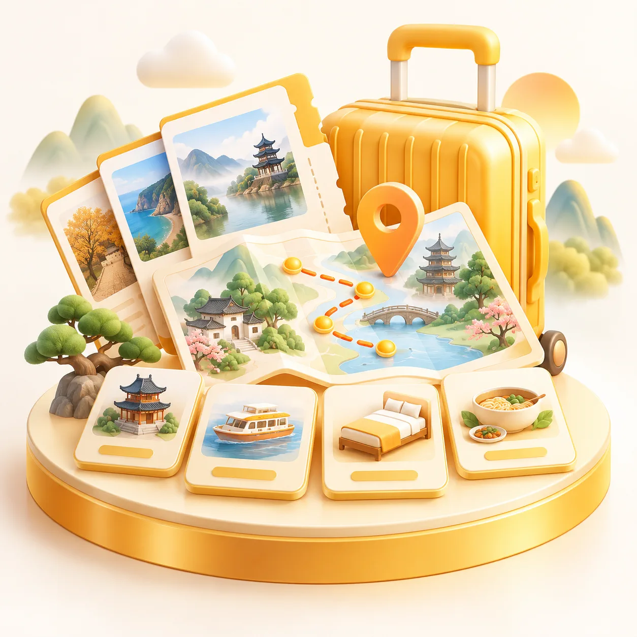 文旅套票产品策划的产品IP形象