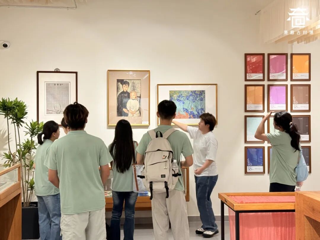 青年入乡实践站点动态|宁波财经学院学子赴港廊丝绸手造村开展非遗文旅实地调研实践 配图 2