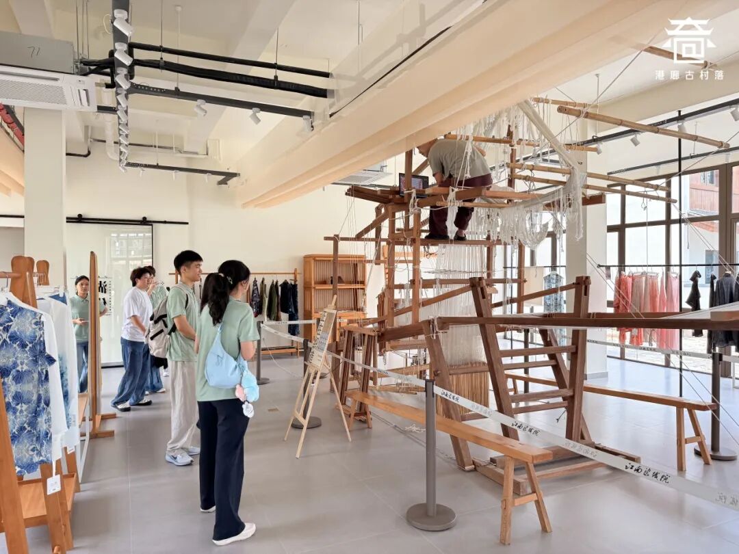 青年入乡实践站点动态|宁波财经学院学子赴港廊丝绸手造村开展非遗文旅实地调研实践 配图 4