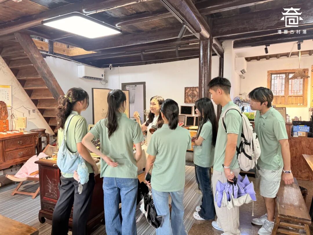 青年入乡实践站点动态|宁波财经学院学子赴港廊丝绸手造村开展非遗文旅实地调研实践 配图 8