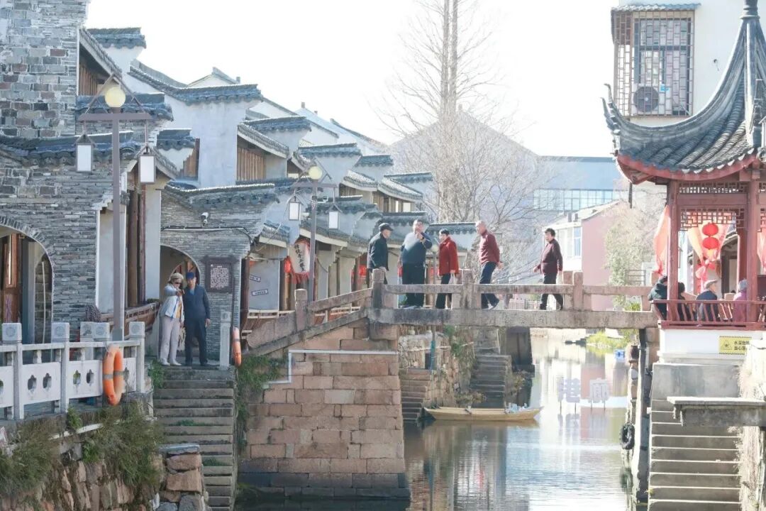 临水而居的传统乡村